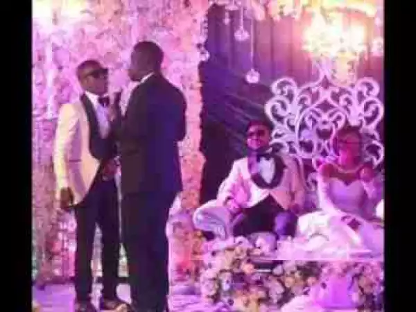 Video: Seyi Law & Small Doctor Sings Together For Oritsefemi In Edo Dialect As His Wedding Reception